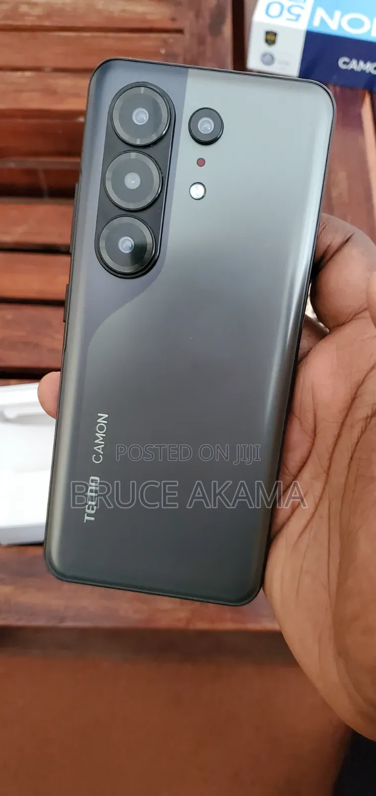 New Tecno Camon 50 Pro 256 GB Black