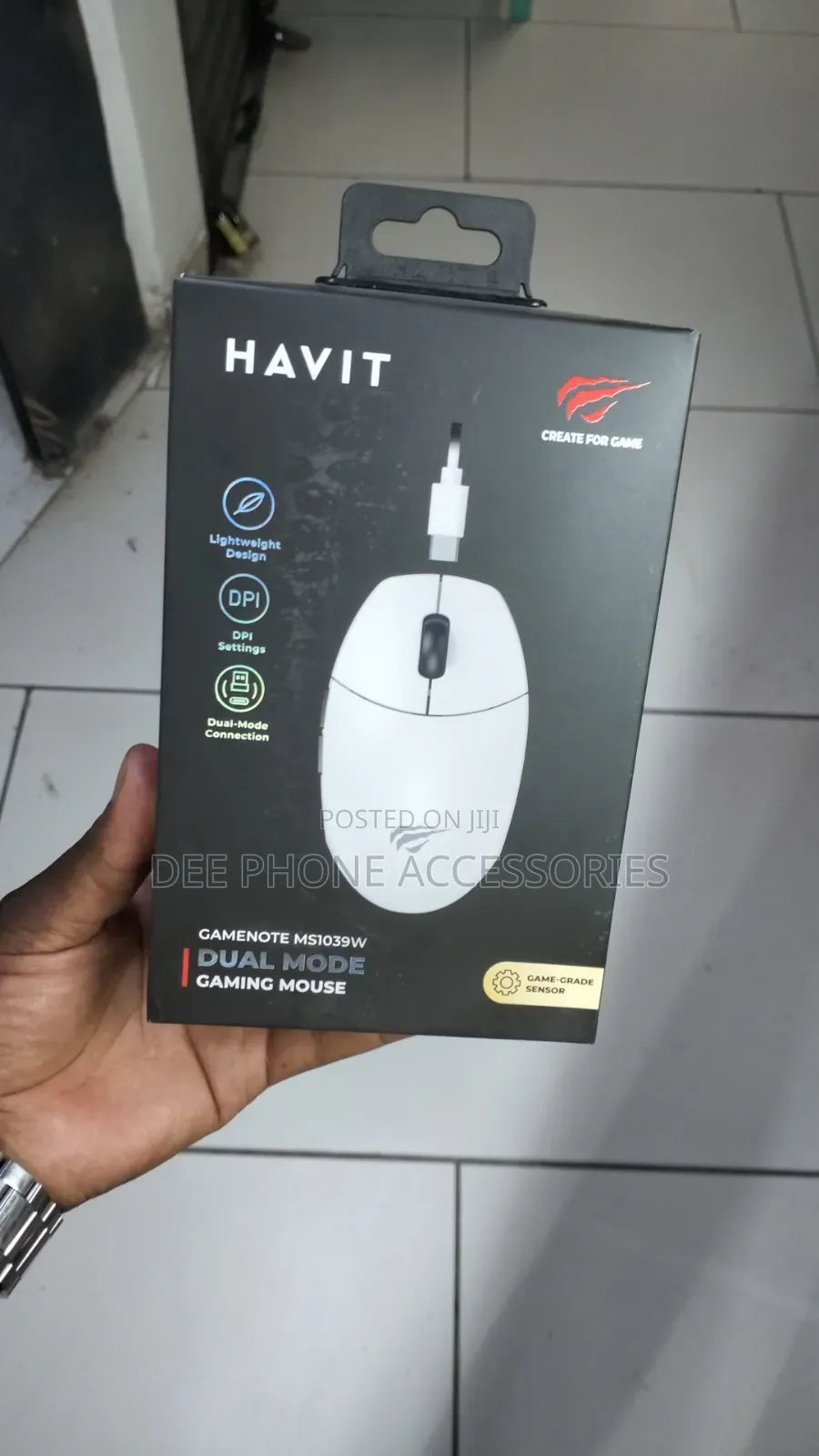 Havit Ms 1039w Dual Mode Wireless Gaming Mouse