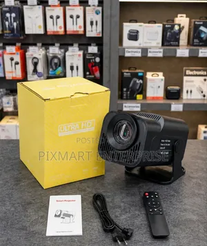 HY320 Mini WiFi Bluetooth Projector With HDMI USB