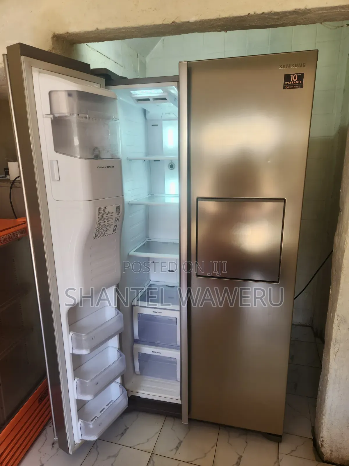 Tested and Working Well 2 Door Fridge