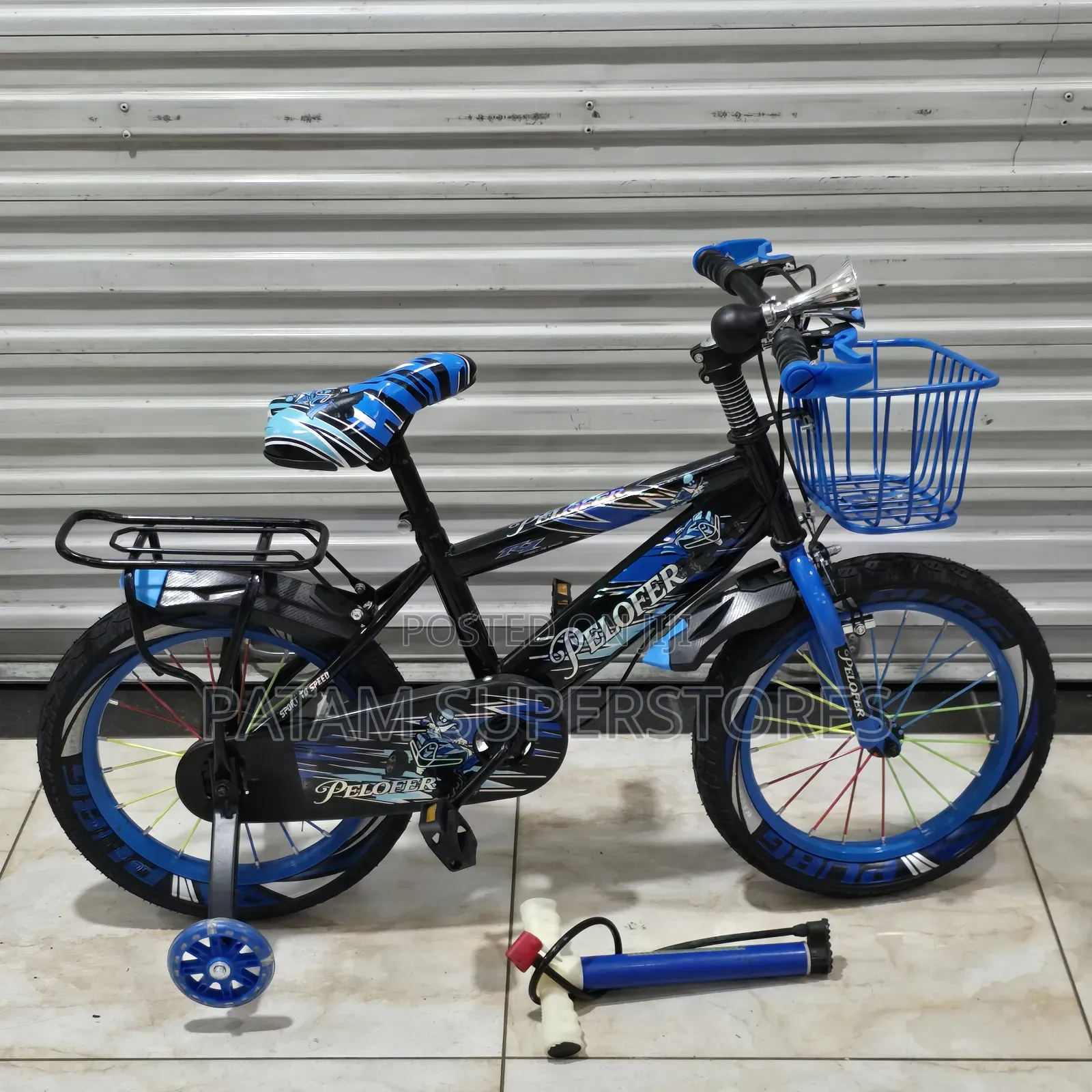 Pelofer Kis Bicycle Size 12 With Pump