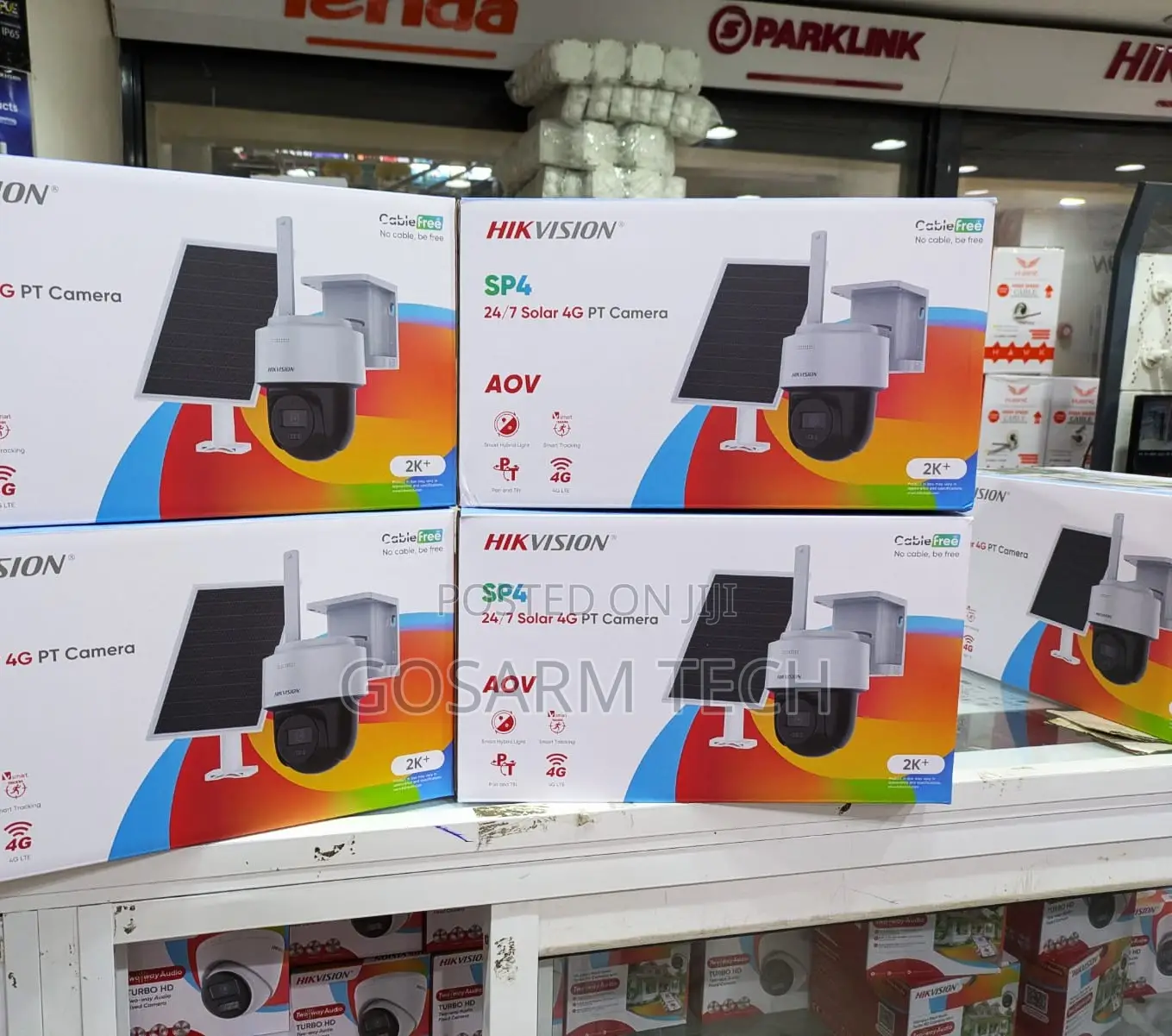 Hikvision SP4 4G Solar CCTV Camera – Smart Tracking Two-Way Audio