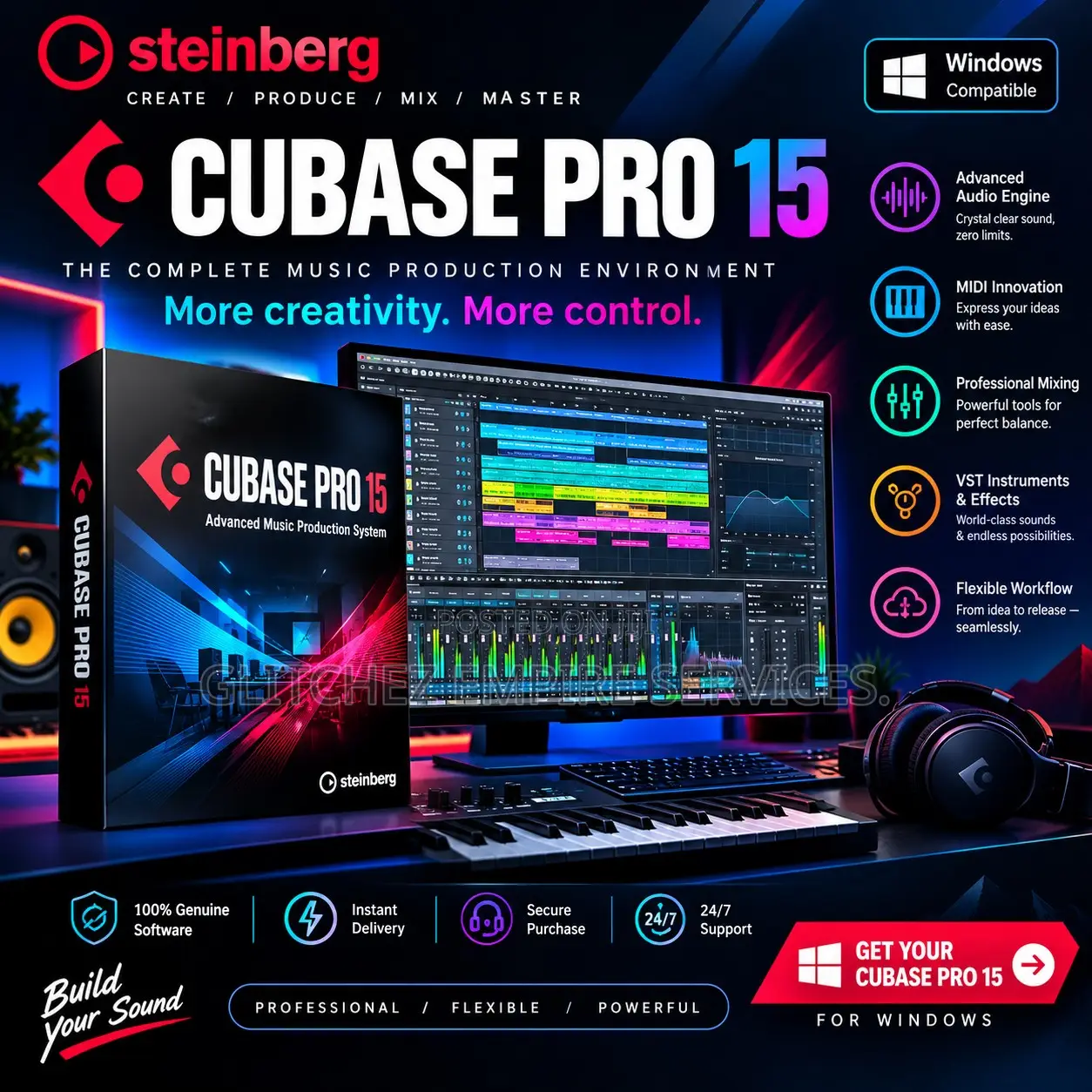 Steinberg Cubase Pro 15 (Win)