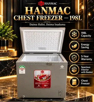 Hanmac 198l Poster Hanmac Chest Freezer 198l