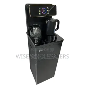 Nunix A2C Hot & Cold Water Dispenser With Storage Cabinet – Black