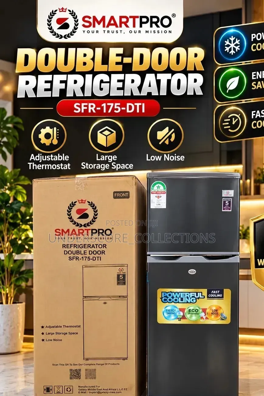 Smartpro Fridge 138L 2Door 175DTI