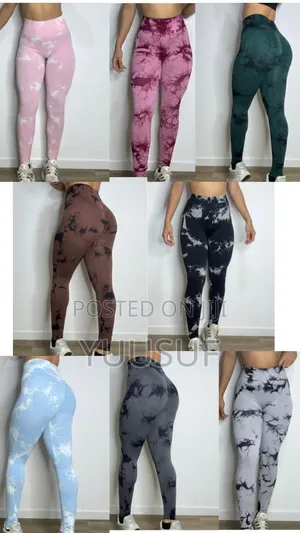 Women's High Waist Tie-Dye Leggings – Stylish & Comfortable!