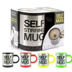 2AAA Battery Powered Self Stirring Mug