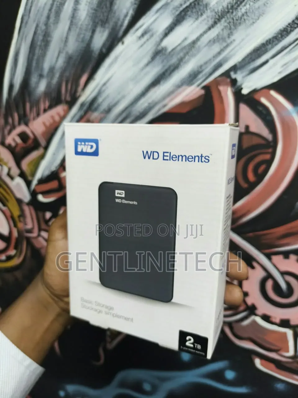 WD 2TB External Hard Disk – KSh 12,000