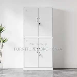 Filing Cabinet | Four-Door Lockable Steel Storage Cabinets