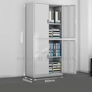 Filing Cabinet | Four-Door Lockable Steel Storage Cabinets