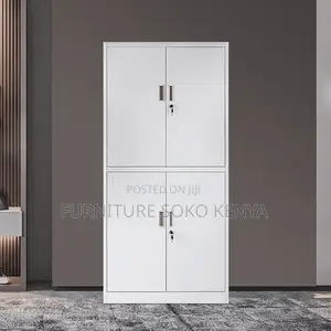 Filing Cabinet | Four-Door Lockable Steel Storage Cabinets