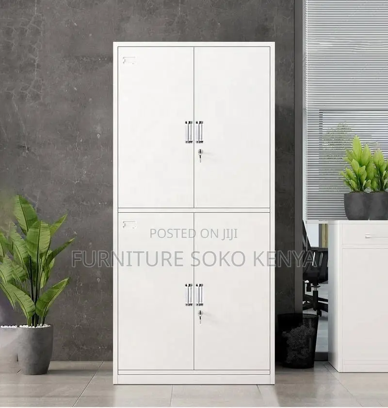 Filing Cabinet | Four-Door Lockable Steel Storage Cabinets