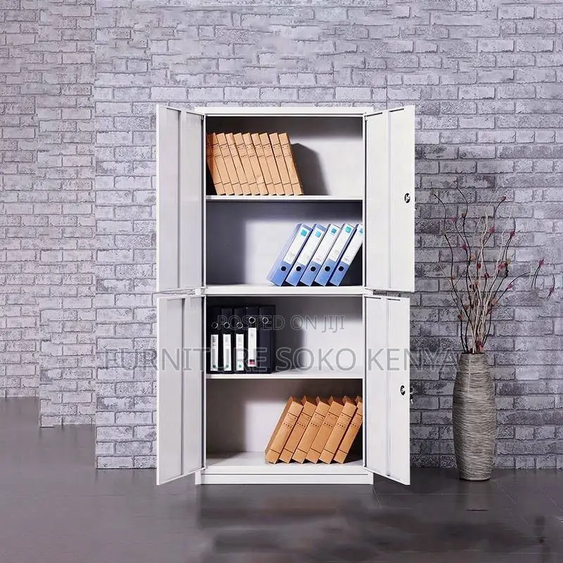 Filing Cabinet | Four-Door Lockable Steel Storage Cabinets