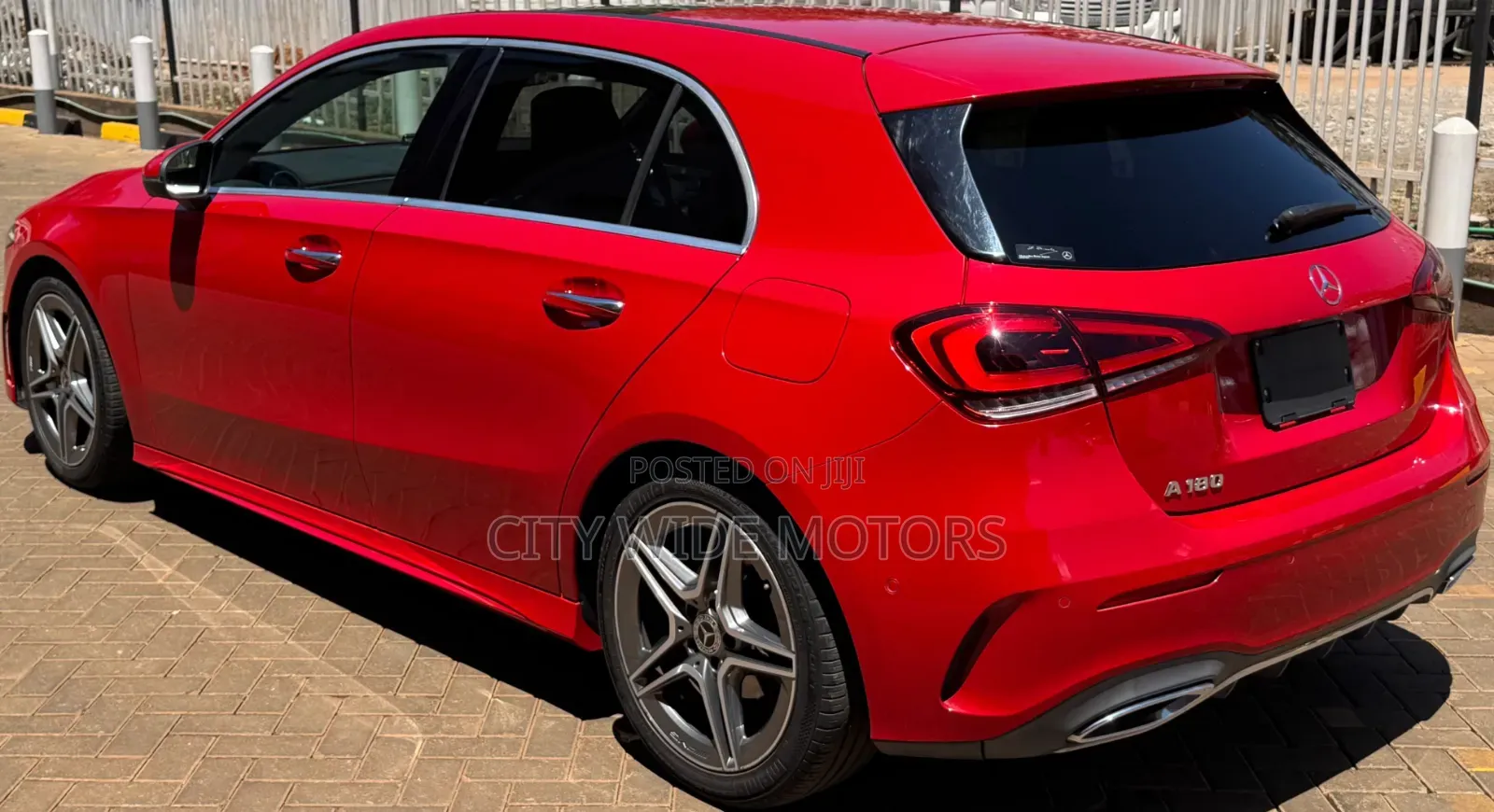 Mercedes-Benz A-Class 2018 Red