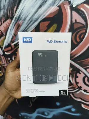 WD 2TB External Hard Drive for Laptop