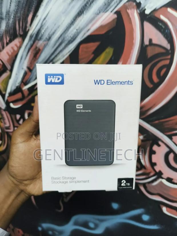 WD 2TB External Hard Drive for Laptop