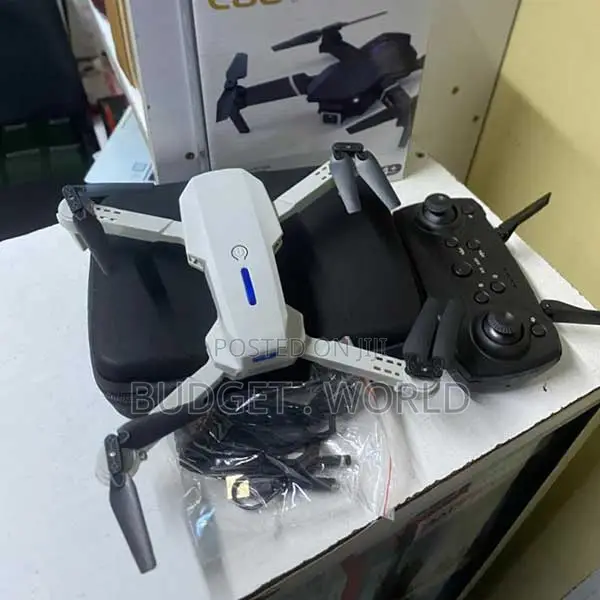 E88 Pro Foldable Drone With NO Camera, Remote Control and LCD Display