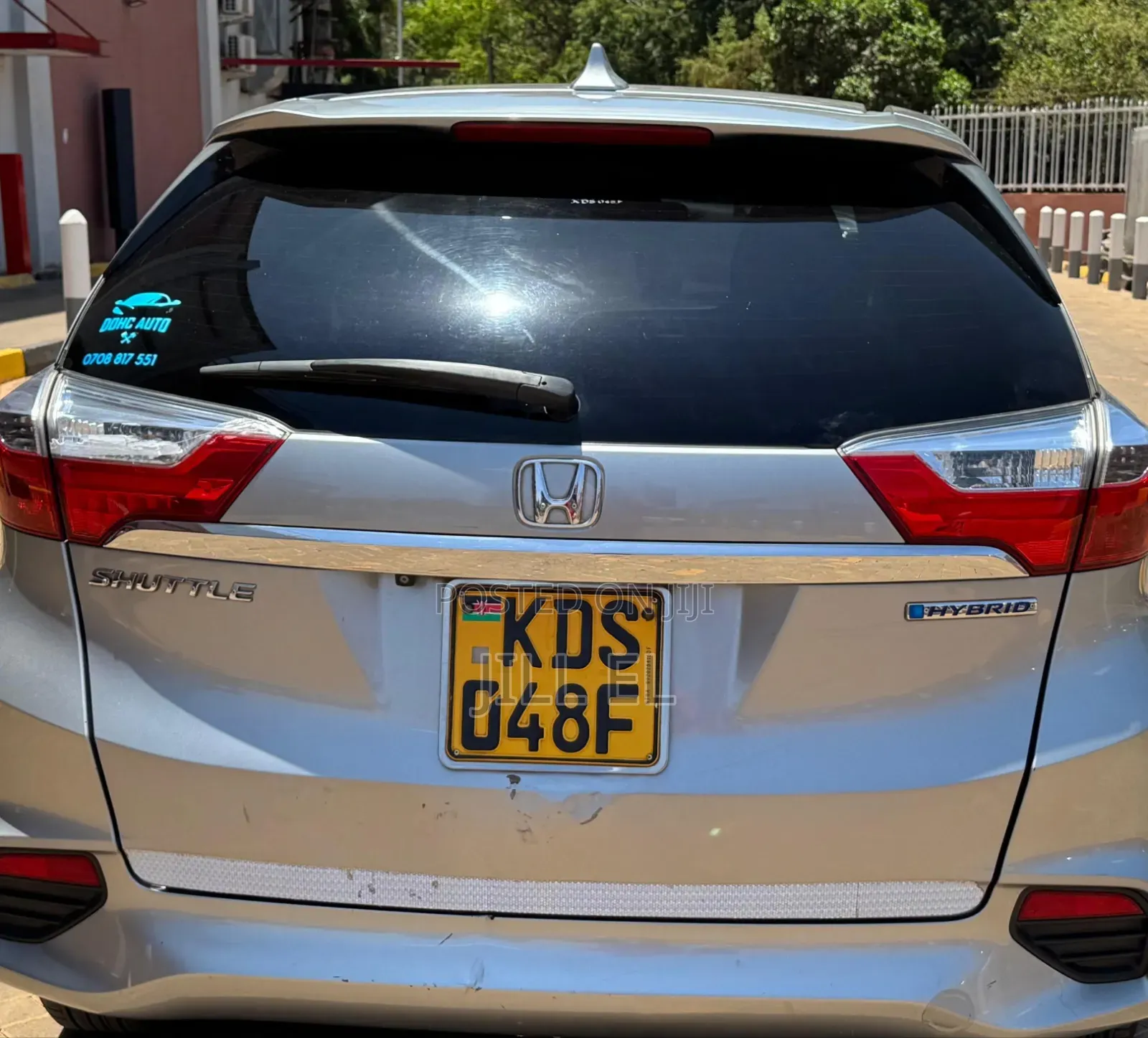 Honda Fit Shuttle 2017 Silver
