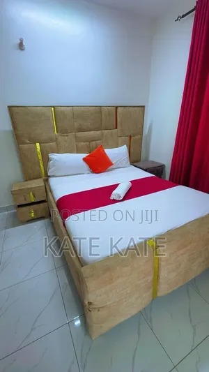 5 by 6 Bed, Moko Mattress and Stools