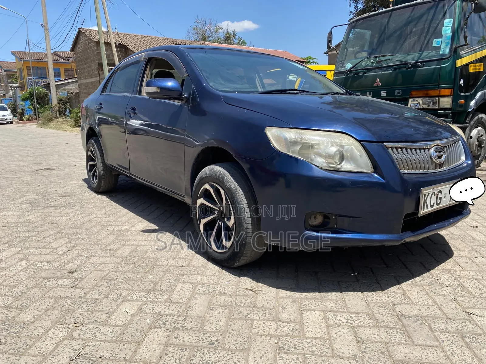Toyota Axio 2009 Blue