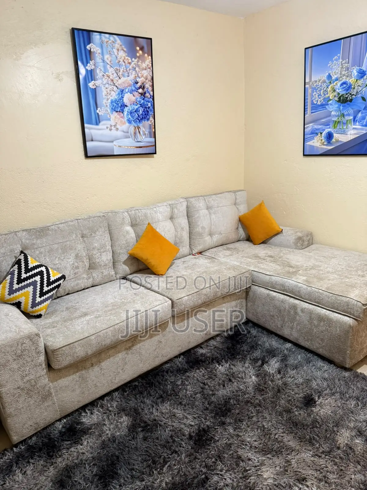 L Shaped Sofa Set