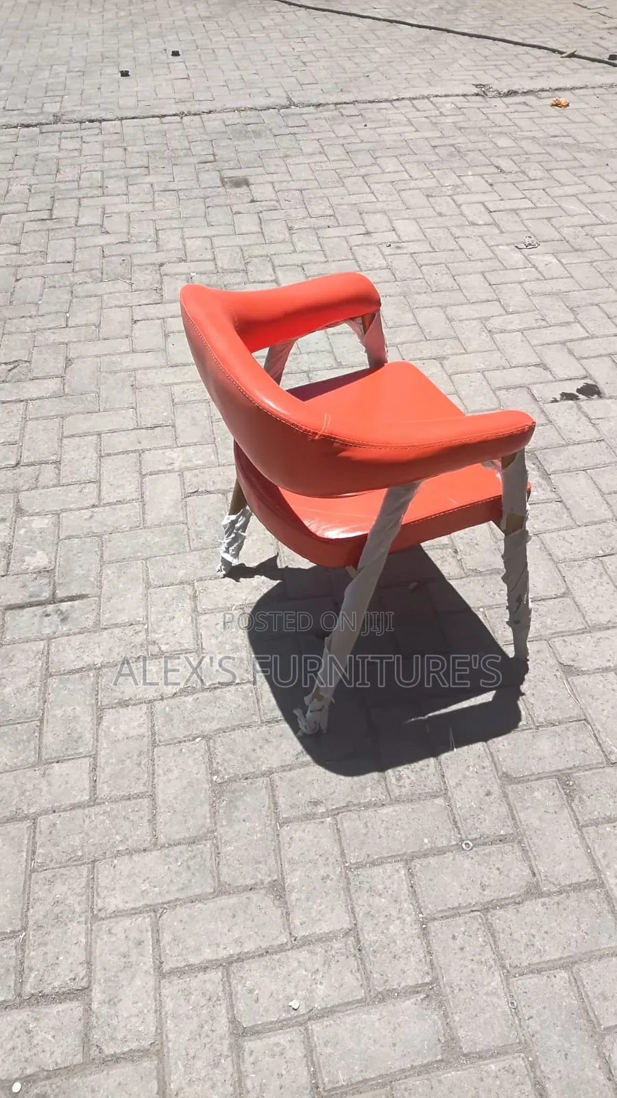 Orange Modern Dining Chair