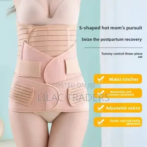 *3-in-1 Postpartum Support Belt – Black* Galo
