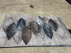 5×8 Ft Modern Printed Carpet With 3D Visual Effect