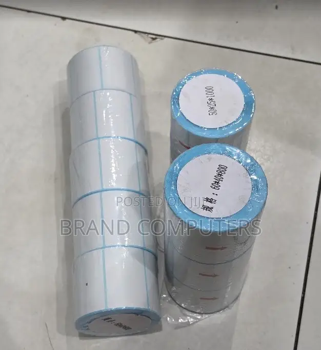60mm X 40mm Barcode Paper Labels Stickers