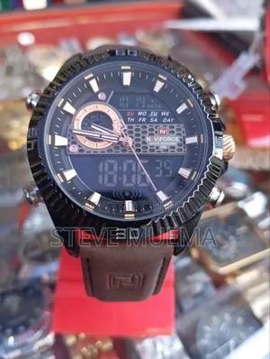 Navi Force Double Watch.