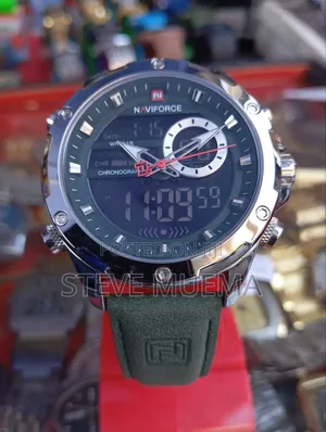 Navi Force Double Watch.