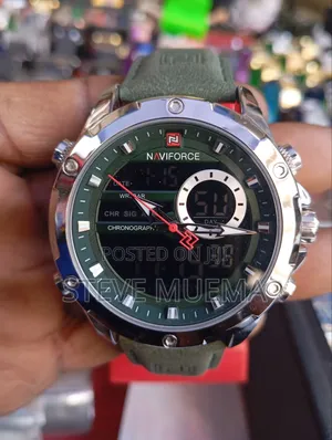 Navi Force Double Watch.