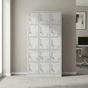Office Cabinet; Heavy-Duty Metallic Office Locker Cabinet