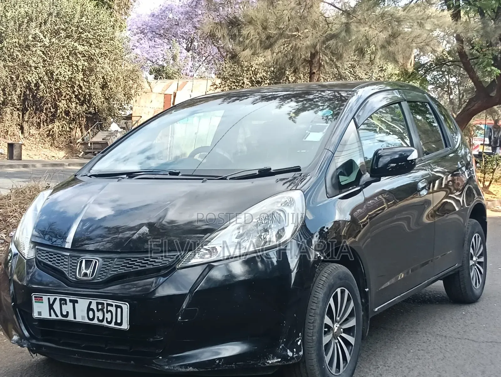 Honda Fit 2011 Black