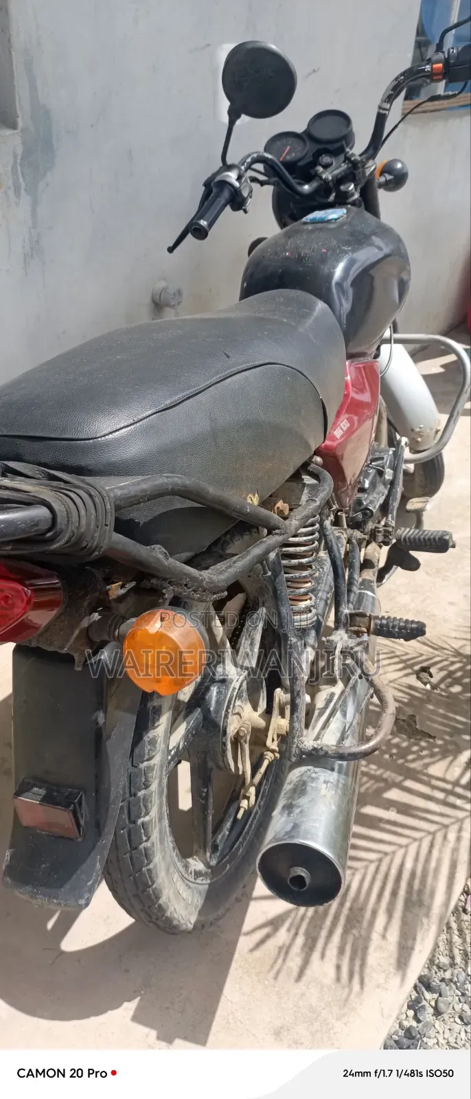 Bajaj Boxer 100 2020 Black