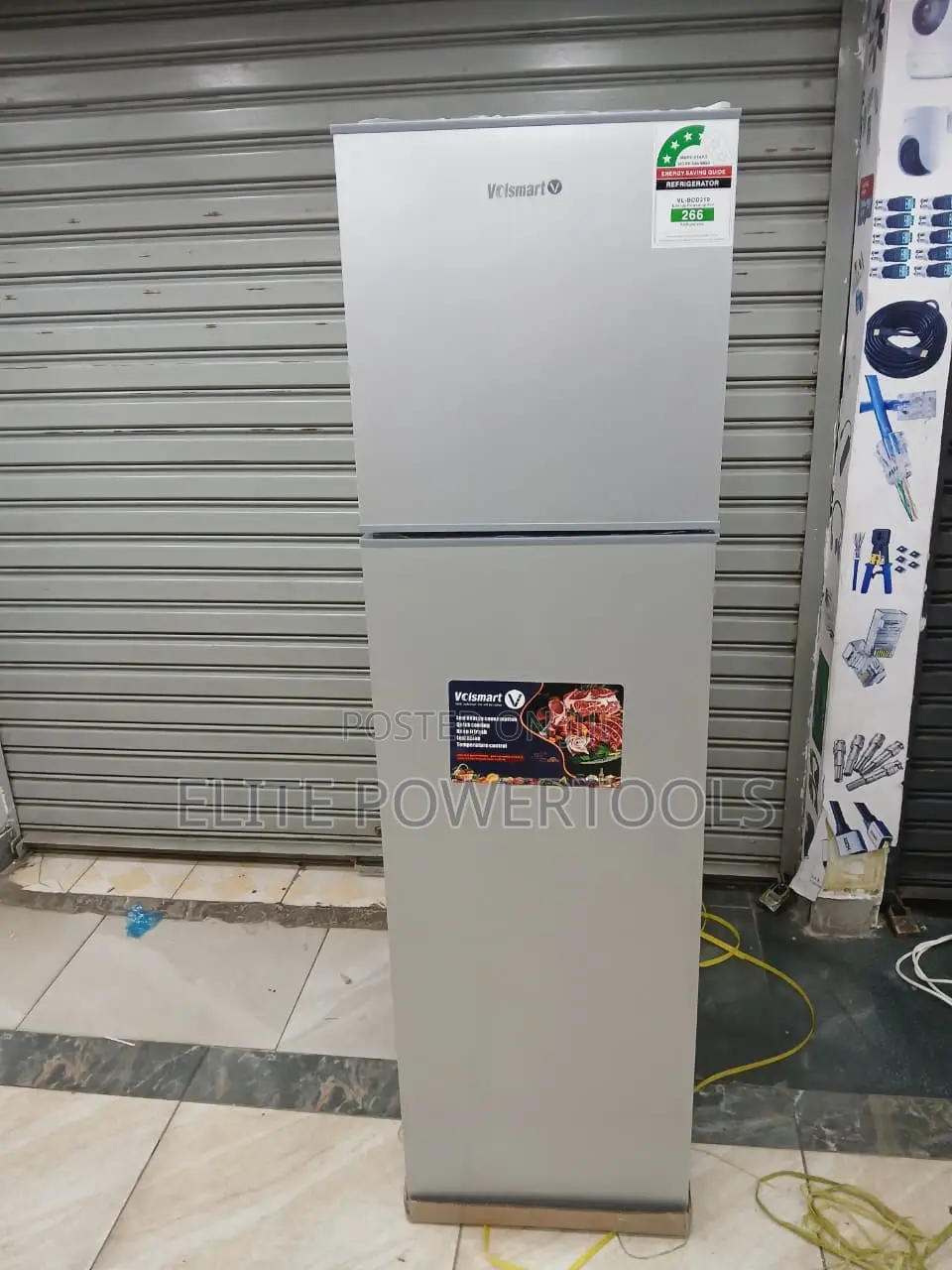 Volsmart 210L Double Door Refrigerator