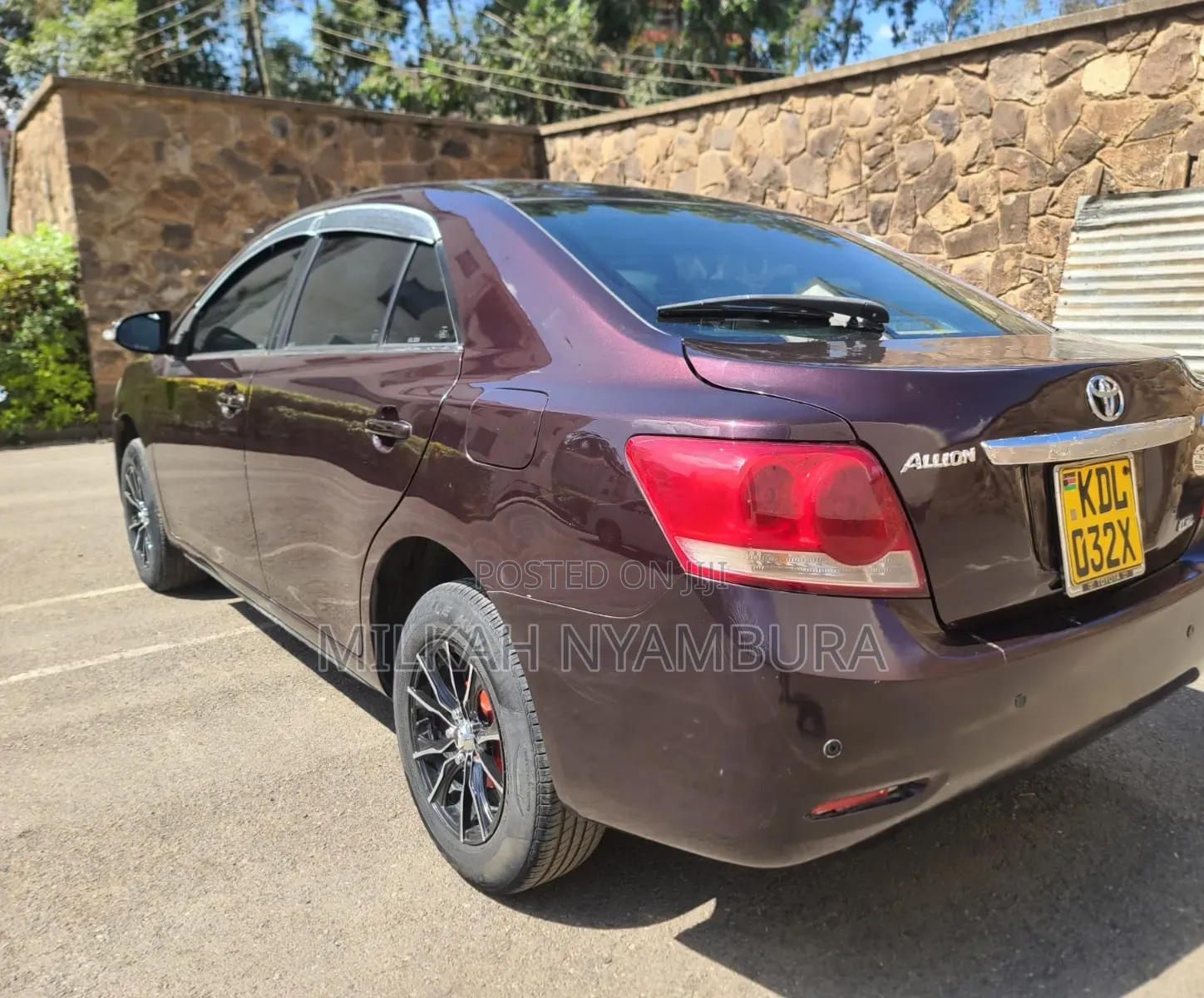 Toyota Allion 2016 Maroon