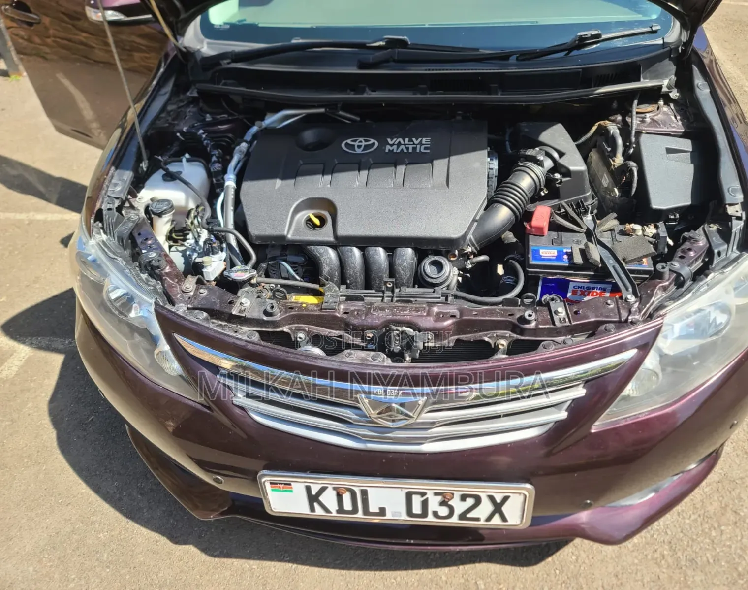 Toyota Allion 2016 Maroon