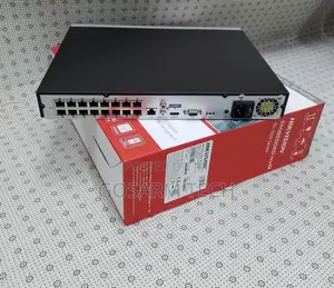 Hikvision 16-Channel CCTV NVR Recorder With 16 PoE Ports for Office,