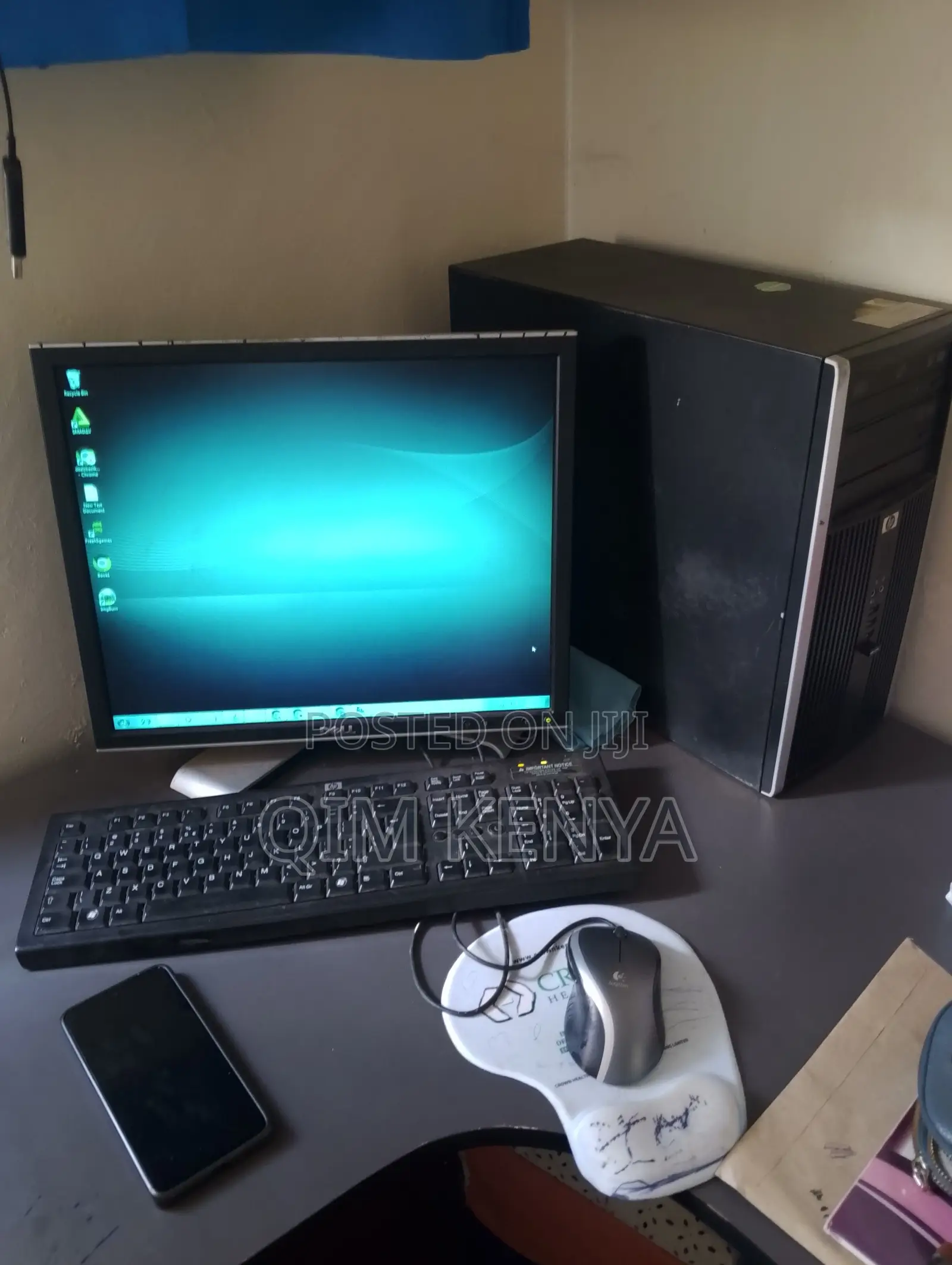 Desktop Computer HP 4GB Intel Core i3 HDD 500GB
