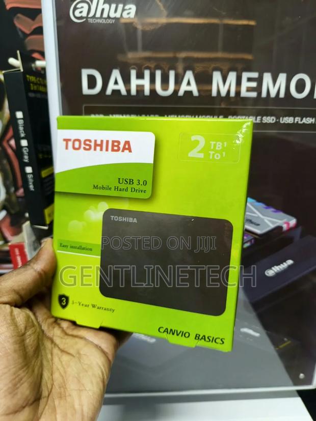 Toshiba Canvio Basics 2TB External Hard Disk for Laptop