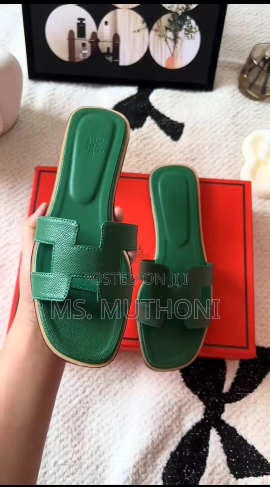 Fresh Drops !! Fully Boxed Ready to Gift Hermes Sandals Size 37-42