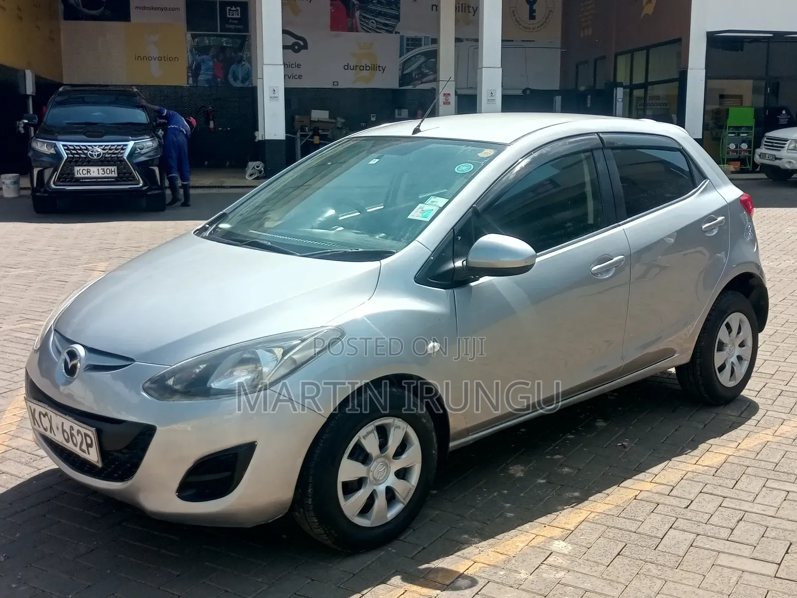 Mazda Demio 2012 Silver