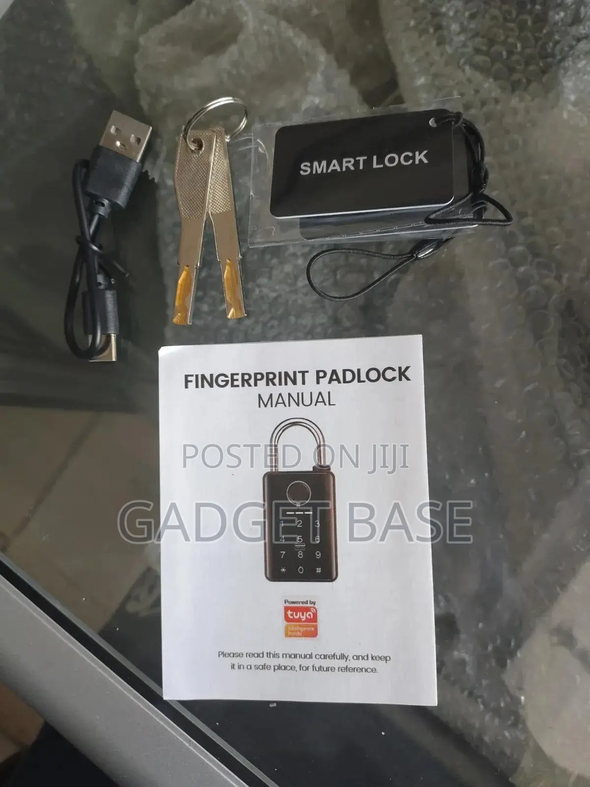 SJ103 Fingerprint Padlock – Smart Biometric Security Lock