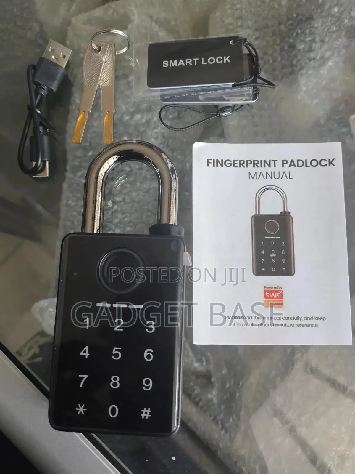 SJ103 Fingerprint Padlock – Smart Biometric Security Lock