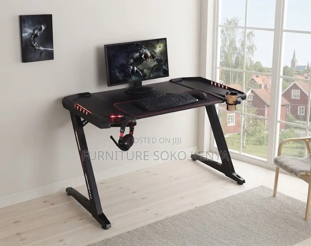 Office Desk; Home Studios Digital Creators Modern Gaming Desk