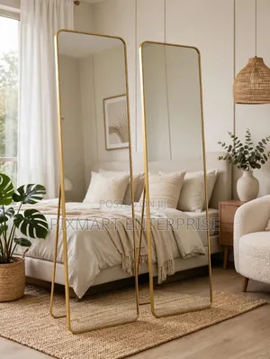 Modern Full Length Wall Mirror for Bedroom and Home Decor