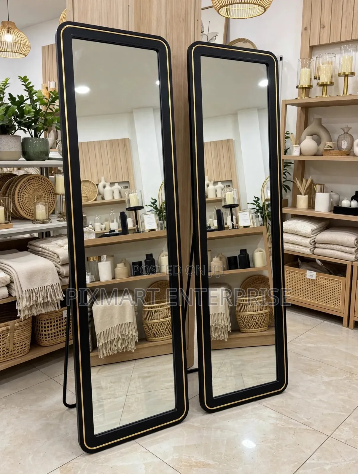 Modern Full Length Wall Mirror for Bedroom and Home Decor