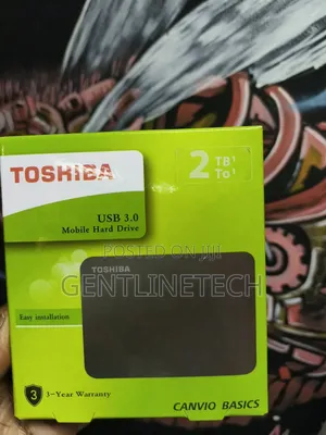 Toshiba Canvio Basics 2TB External Hard Drive for Sale